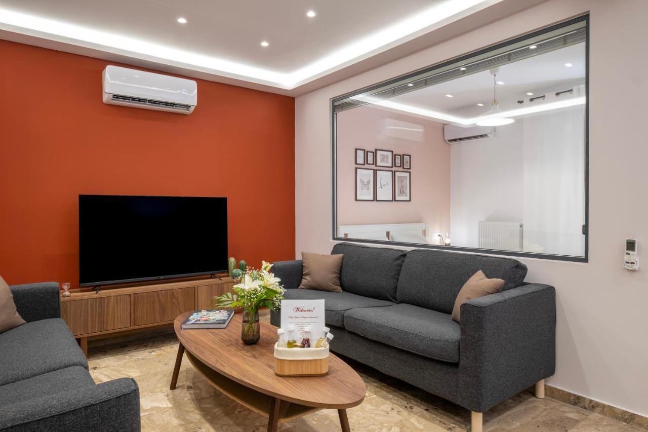 Urban Elegance, 3-Bedroom Flat In Heart Of Chania Χανιά Εξωτερικό φωτογραφία